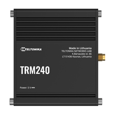 Teltonika Industrial Cellular Modem, 4G/LTE (Cat 1), USB LTE Cat 1 Modem with a Rugged Housing and External Antenna Connector, PSU excluded