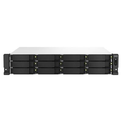 QNAP NAS TS-1264U-RP-4G 12-Bay rackmount NAS, Intel Celeron N5105/N5095 quad-core