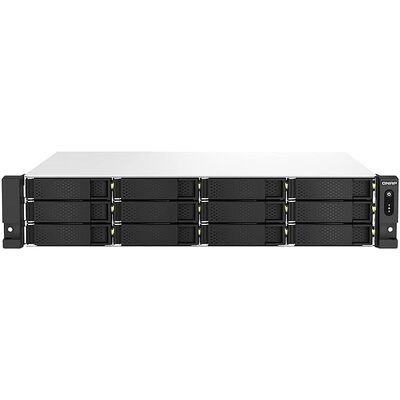 QNAP TS-1264U-RP-8G 12 Bay High-Speed Rackmount NAS Intel® Celeron® N5105/N5095 4-Core CPU
