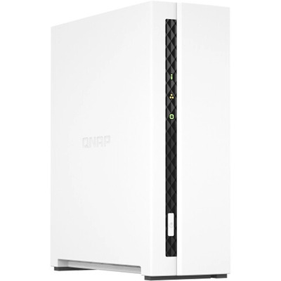 QNAP TS-133 1-Bay Desktop NAS with ARM Cortex-A55 Quad-core Processor and 2 GB DDR4 RAM