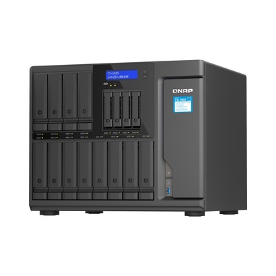 QNAP TS-1655-8G,16-bay NAS, Intel Atom 2.8GHz for SMB