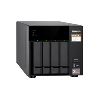 QNAP TS-473-4G 4 Bay Diskless NAS AMD RX-421ND Quad Core 2.1GHz CPU 4GB RAM