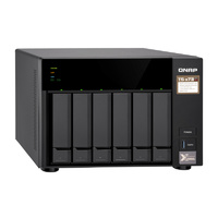 QNAP TS-673-4G 6 Bay Diskless NAS AMD RX-421ND Quad Core 2.1GHz CPU 4GB RAM