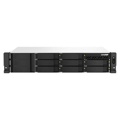 QNAP NAS TS-864eU-4G 8-bay 2U short depth 12" rackmount NAS, Intel Celeron N5105/N5095