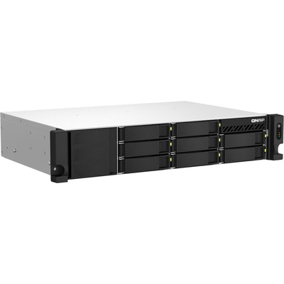 QNAP TS-864eU-8G Business 2U 8-Bay Rackmount NAS Server, Intel Quad Core Upto 2.9GHz 8GB Ram