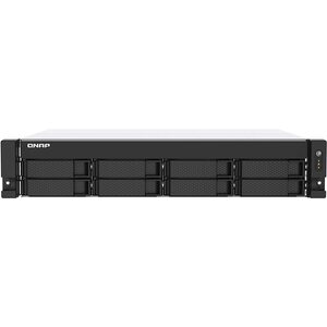 QNAP TS-873AU-4G-US 8-Bay NAS AMD Ryzen V1500B Quad-core 2.2 GHz Processor, 4GB RAM, 2.5GbE Ports
