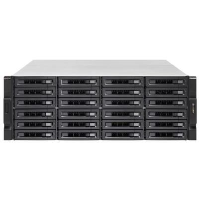 QNAP TS-h2477XU-RP-3700X-32G  AMD Ryzen™ 7 processor virtual machine performance with up to 8 cores/16 threads and Turbo Core up to 4.4 GHz