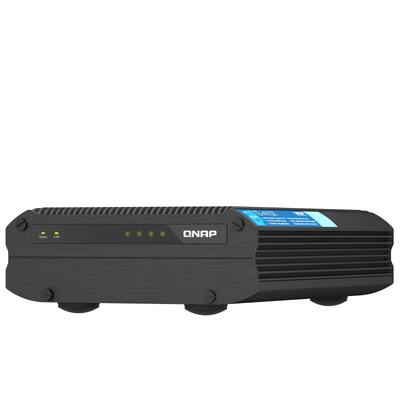 QNAP TS-i410X-8G 4 Bay Desktop NAS Intel Atom CPU with 8GB Ram 2.5GbE Lan