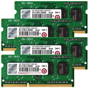 Transcend Transcend 16G Kit (4Gx4) DDR3 1600