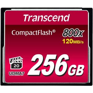 Transcend 256GB CF Card (800X)
