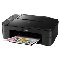 Canon Pixma Home TS3160 A4 Colour Multifunction Wireless Inkjet Printer - Black