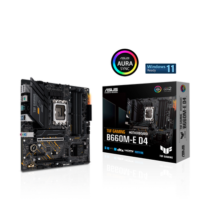 ASUS TUF GAMING B660M-E DDR4 LGA 1700 Micro-ATX Motherboard