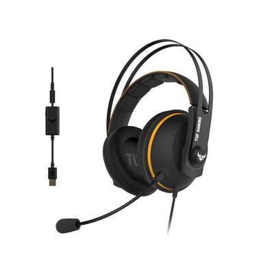 ASUS TUF GAMING H7 YELLOW  PC- PS4 -Nntendo Switch - Mobile - XBox Gaming Headset