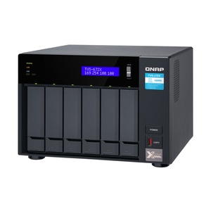 QNAP TVS-672X-I3-8G 6-BAY NAS (NO DISK) INTEL QC 3.1GHz, 8GB, 10GbE(1), GbE(2), M.2(2), TWR, 2YR WTY
