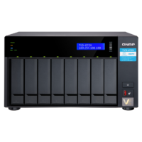 QNAP TVS-872N-I3-8G 8 Bay Diskless NAS intel Core i3-8100T 4 Core 3.1GHz 8GB