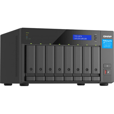 QNAP TVS-h874X-i9-64G,8-bay QuTS hero NAS, Intel i9 - 