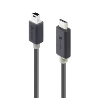 Alogic 1m USB 2.0 Type-C to Type-B Mini Cable (M/M)