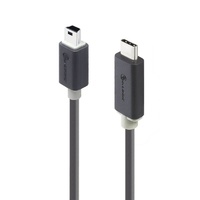 Alogic 2m USB 2.0 Type-C to Type-B Mini Cable (M/M)