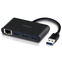 Alogic VROVA USB 3.0 SuperSpeed 3 Port HUB and Gigabit Ethernet Adapter