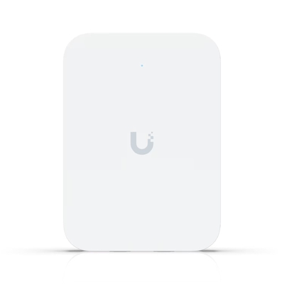Ubiquiti U7-IW Wall-mounted WiFi‎ 7 access point with a built-in PoE 2.5 GbE switch