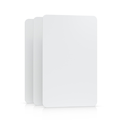 Ubiquiti UA-Card-W-100 Access Card, White, A 100 Pack, Highly-Secure NFC Cards
