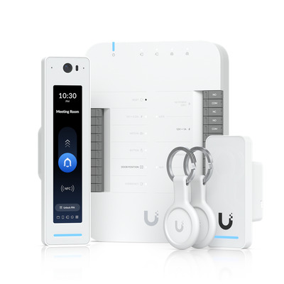 Ubiquiti UA-G2-SK-PRO UniFi Access Gen 2 Pro Starter Kit - Comprehensive UniFi Access Starter Kit - UniFi Dream Machine Pro required