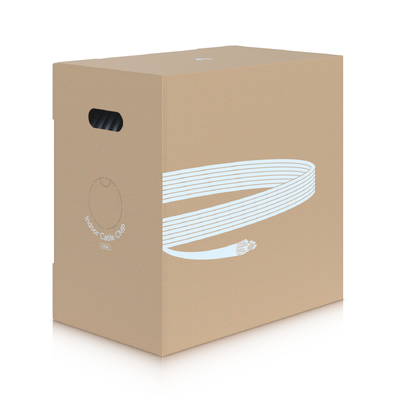 Ubiquiti UACC-Cable-C6A-CMP Indoor Cable Cat6A CMP, Category 6A Ethernet Cable, High-Speed Deployments In Environments, Require Plenum-Rated Cabling