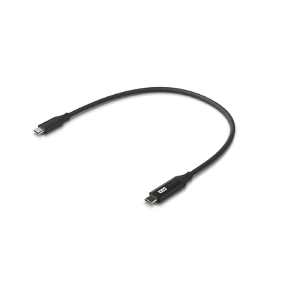 Ubiquiti UACC-Cable-USB-100W-0.3M-BK USB-C Cable with Charge Display