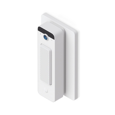 Ubiquiti UACC-DBL-GB-Plate-W Doorbell Lite Gang Box Mounting Plate,Secure Mounting Plate, Installing Doorbell Lite, Flat, Angled Bracket Options