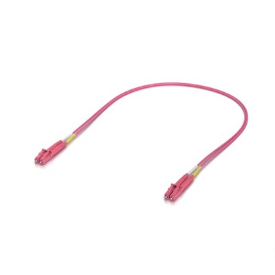 Ubiquiti UACC-OFC-M2-LULU-0.5M OM4 Duplex LC UPC Fiber Patch Cable