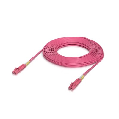 Ubiquiti UACC-OFC-M2-LULU-15M OM4 Duplex LC UPC Fiber Patch Cable