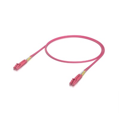 Ubiquiti UACC-OFC-M2-LULU-1M OM4 Duplex LC UPC Fiber Patch Cable