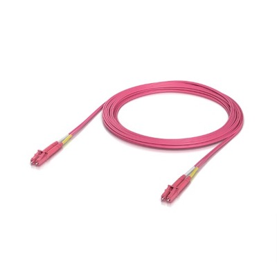 Ubiquiti UACC-OFC-M2-LULU-5M OM4 Duplex LC UPC Fiber Patch Cable
