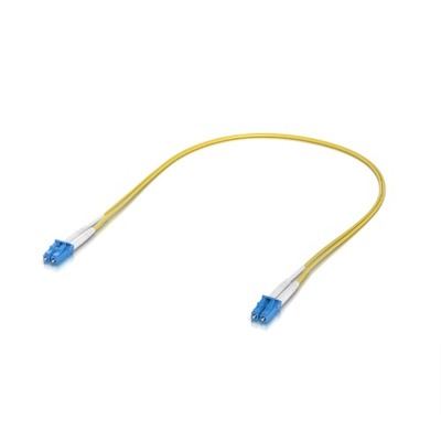 Ubiquiti UACC-OFC-S2-LULU-0.5M OS2 Duplex LC UPC Fiber Patch Cable