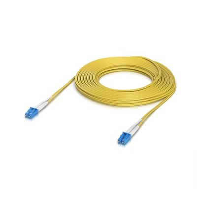 Ubiquiti UACC-OFC-S2-LULU-15M OS2 Duplex LC UPC Fiber Patch Cable