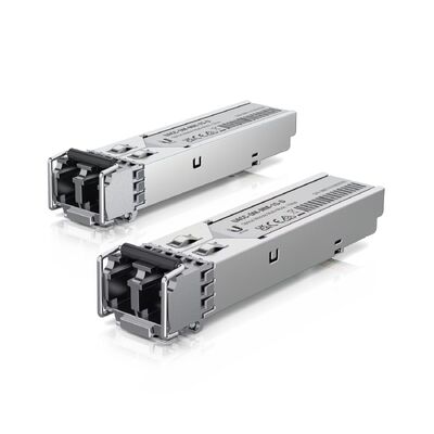 Ubiquiti UACC-OM-MM-1G-D-2 Unifi Multi-Mode, Duplex, Fiber Transceiver Module, 1G, 2-PACK