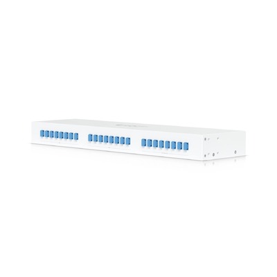 Ubiquiti UISP Fiber Coexistence WDM Filter, 24 Connectors, 1U Rack Mount Combines XGS/XG-PON And GPON Services