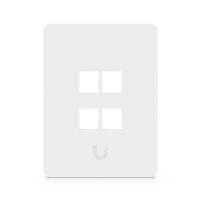 Ubiquiti Universal Paintable Keystone Wall Plate, 4-Pack, Universal Keystone Wall Plate, Paintable Cover For Clean, Customizable Finish.
