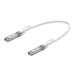 Ubiquiti UniFi Direct Attach Copper Cable, SFP+, 10Gbps, 0.5 meter UC-DAC-SFP+
