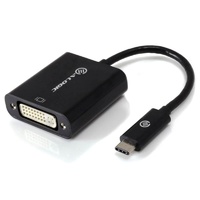 Alogic 15cm USB-C to DVI Adapter Black
