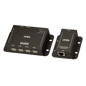 ATEN UCE3250 4-Port USB 2.0 CAT 5 Extender - Up to 50m