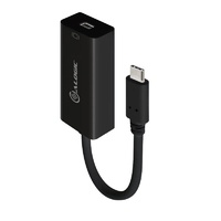 Alogic 10cm USB-C to Mini DisplayPort Adapter with 4K2K Support - Black