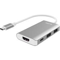 Blupeak USB-C Multi-Port Adapter HDMI4K/2xUSB3.0/PD