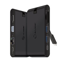 Alogic USB-C Travel Dock Pro with Power Delivery - Black