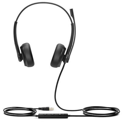 YEALINK UH34 DUAL-EARPIECE UC USB WIRED HEADSET UH34-D-UC