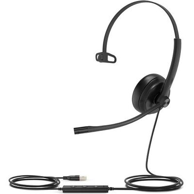 YEALINK UH34 WIDEBAND NOISE-CANCELLING MONAURAL USB HEADSET UH34-M-UC