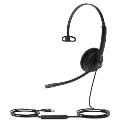 YEALINK UH34 LITE WIDEBAND NOISE-CANCELLING MONAURAL USB HEADSET UH34L-M-UC