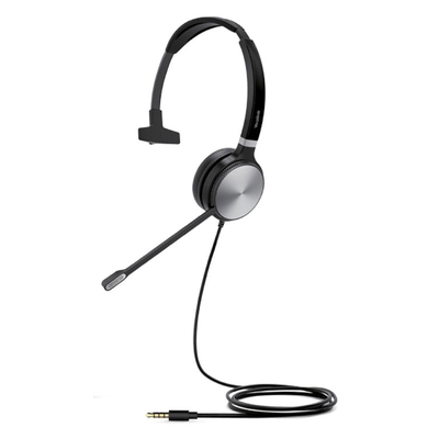 Yealink UHM361 Premium Wideband 3.5mm Mono Headset, For Yealink IP Phones, Controller Not Included, Unified Communication, High-Quality Audio