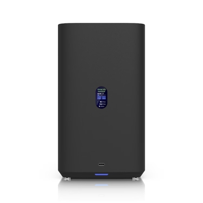 Ubiquiti UNAS-4-B (4) 2.5/3.5" HDD bays, (2) M.2 NVMe SSD cache slots 2.5 GbE NAS - Black