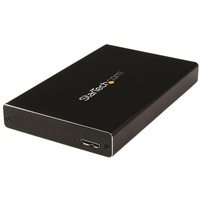 StarTech USB 3.0 Universal 2.5in SATA III or IDE Hard Drive Enclosure with UASP - Portable External SSD / HDD UNI251BMU33